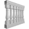 Ekena Millwork Fiberthane Oxford Balustrade Railing Kit, Style N (7 1/2" On-Center Spacing to Pass 4" Sphere Code) BALK42X048OXN - alternate 4